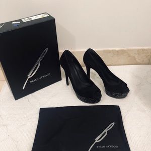 Brian Atwood platform heels size 8